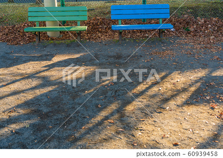 A landscape with a bench 60939458