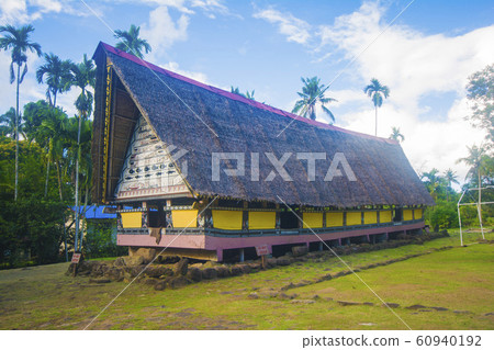 Palau-Traditional Airai State Buildings, Oldest Abai, Meeting House Palau-Traditional Airai State Buildings, Oldest Abai, Meeting House 60940192