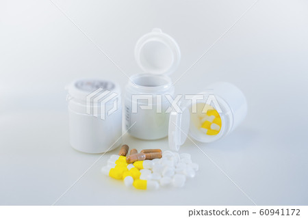 藥物和補品片 60941172