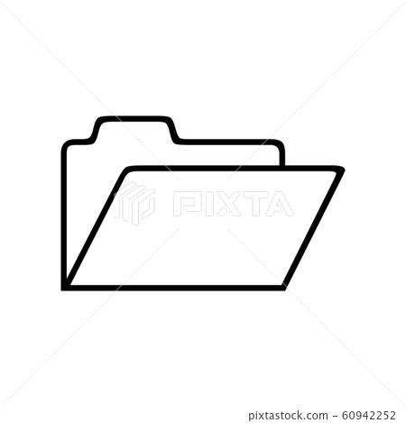 Folder symbol for banner, general design print and 60942252
