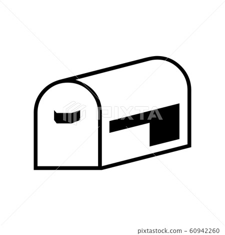 Mailbox symbol for banner, general design print Mailbox symbol for banner, general design print 60942260
