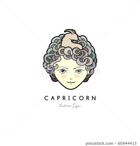 Girl zodiac sign. 60944413