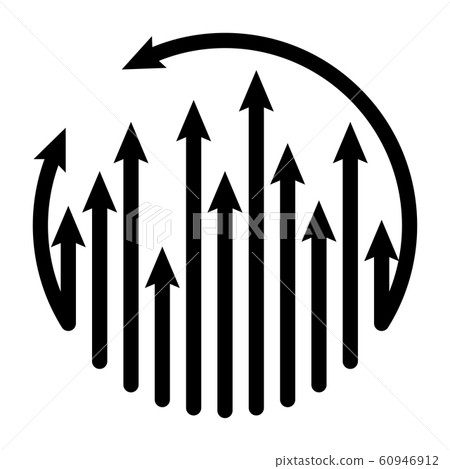 Arrows ilustration cycle growing up Vector Arrows ilustration cycle growing up Vector 60946912