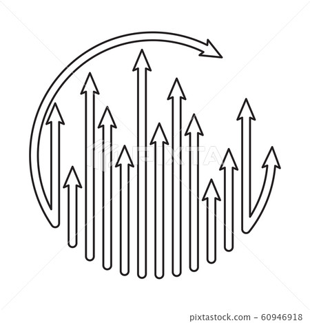 Arrows ilustration cycle growing up Vector Arrows ilustration cycle growing up Vector 60946918