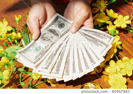 Money for Lunar New Year gifts 60947985
