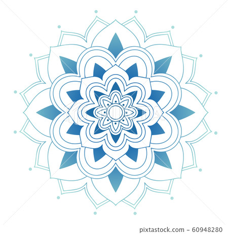 Mandala patterns on isolated background Mandala patterns on isolated background 60948280