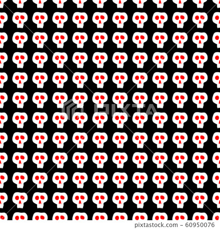 Skulls seamless pattern Skulls seamless pattern 60950076