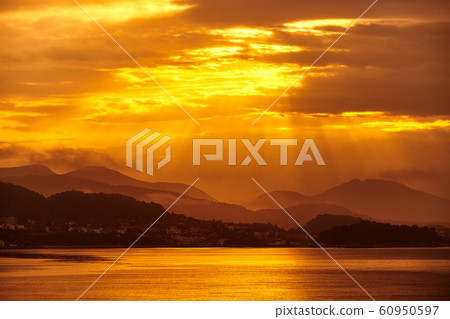 travelling norwegian fjord nature by cruise ship 60950597