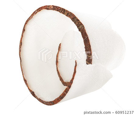 Coconut shaving curl, paths 60951237