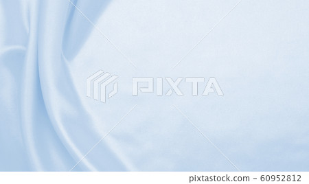 Smooth elegant blue silk or satin luxury cloth 60952812