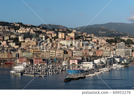 Genoa cityscape, Italy 60953276