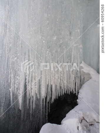 Ice waterfall ice waterfall 60954268