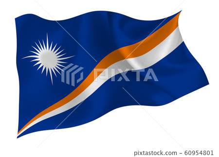 Marshall Islands country flag icon 60954801