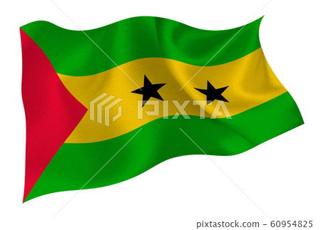 聖多美和普林西比國家國旗圖標 60954825