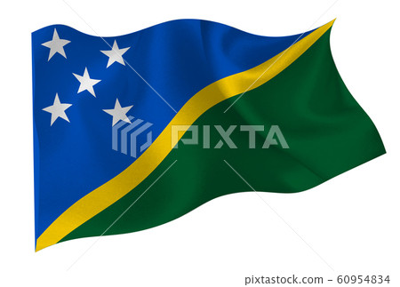 Solomon Islands country flag icon 60954834
