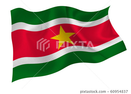Suriname country flag icon 60954837