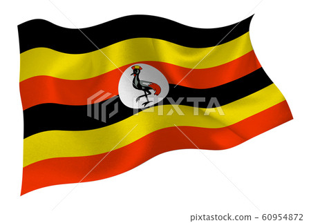 Uganda country flag icon 60954872