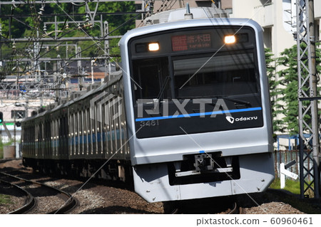 Odakyu 3000 type commuter train 3081F Express bound for Karakida 60960461
