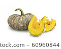 sliced pumpkins 60960844