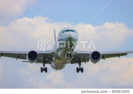 Aircraft with wheels 60961695