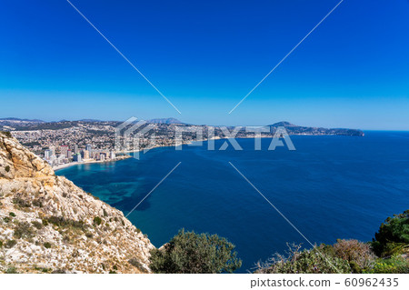 Mediterranean resort Calpe near Valencia Costa Blanca Spain Mediterranean resort Calpe near Valencia Costa Blanca Spain 60962435