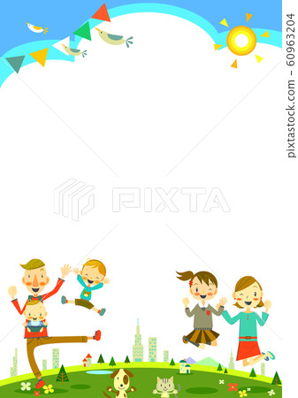 Happy Family II Frame Happy Family II Frame 60963204