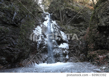 Waterfall of Winter's Shimizawa Waterfall of Winter's Shimizawa 60963392