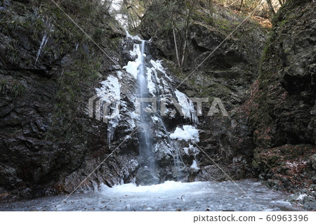 Waterfall of Winter's Shimizawa Waterfall of Winter's Shimizawa 60963396