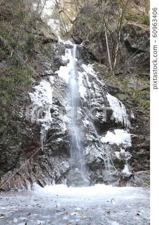 Waterfall of Winter's Shimizawa Waterfall of Winter's Shimizawa 60963406