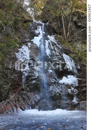 Waterfall of Winter's Shimizawa Waterfall of Winter's Shimizawa 60963407