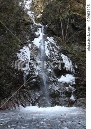 Waterfall of Winter's Shimizawa Waterfall of Winter's Shimizawa 60963408