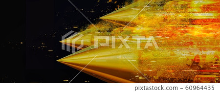 Abstract rocket missile 60964435