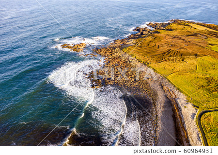 The coastline between Meenlaragh and Brinlack : Tra na gCloch in County Donegal - Ireland The coastline between Meenlaragh and Brinlack : Tra na gCloch in County Donegal - Ireland 60964931