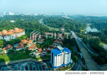 Lake garden seen from KL Sentral hotel 60965692