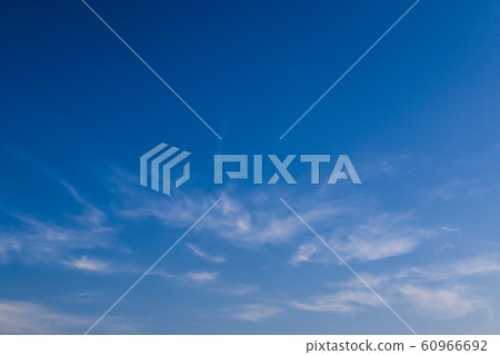 clear blue sky with cloud, morning day background 60966692