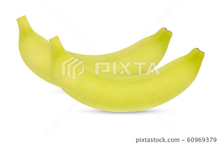 banana isolated on white background banana isolated on white background 60969379