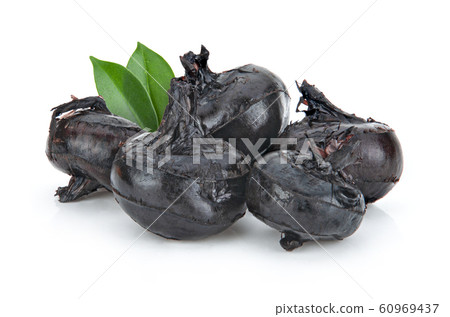 Water Chestnut isolated on white background 60969437