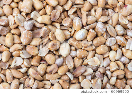 peeled peanuts for background 60969900