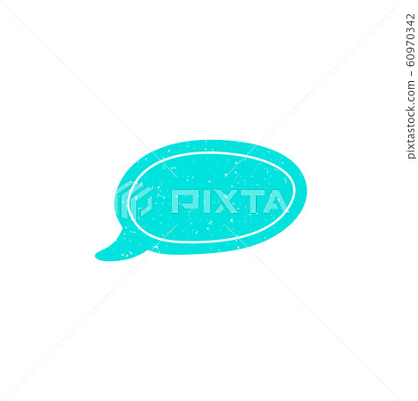 Speech talk bubble template Speech talk bubble template 60970342