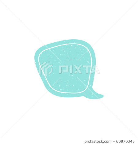 Speech talk bubble template 60970343