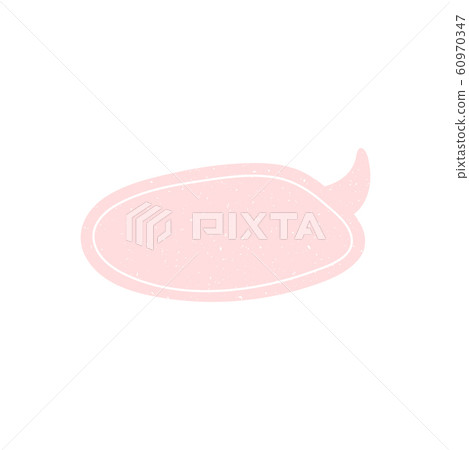 Speech talk bubble template Speech talk bubble template 60970347