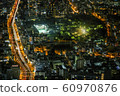 Night view of Osaka 60970876