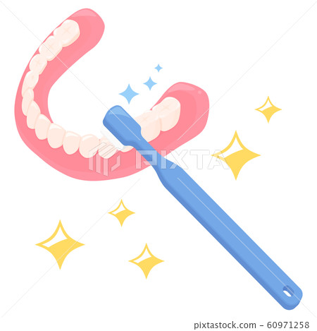 假牙_牙膏的插圖 假牙_牙膏的插圖 60971258