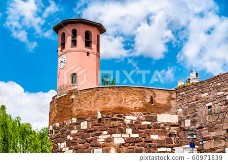 Clock tower at Ankara Castle in Turkey 60971839