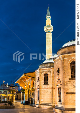 Shrine of Jalaluddin Rumi in Konya, Turkey Shrine of Jalaluddin Rumi in Konya, Turkey 60971861