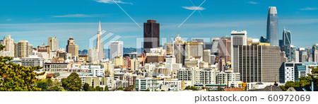Panorama of San Francisco, California 60972069
