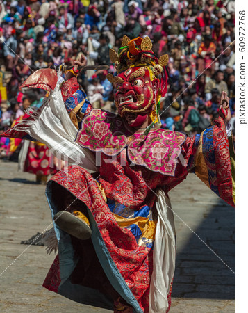Paro Tsechu in the Kingdom of Bhutan 60972768