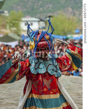 Paro Tsechu in the Kingdom of Bhutan 60972773