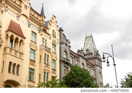 The architecture of the old city of Prague. The architecture of the old city of Prague. 60974000