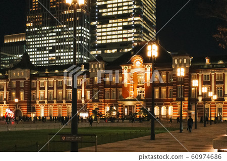 Tokyo Station at the end of the year Tokyo Station at the end of the year 60974686